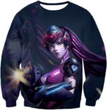 Overwatch Ruthless Assassin Widowmaker Hoodie - Overwatch Hoodie - Sweatshirt