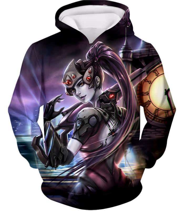 Overwatch Ruthless Talon Assassin Widowmaker Hoodie - Overwatch Hoodie - Hoodie