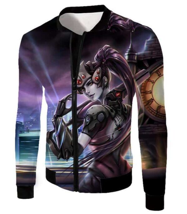 Overwatch Ruthless Talon Assassin Widowmaker Hoodie - Overwatch Hoodie - Jacket