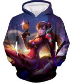 Overwatch Sexy Tank Fighter D.Va Hoodie - Overwatch Hoodie