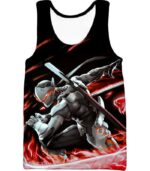 Overwatch Super Cool Cyborg Ninja Genji Zip Up Hoodie - Tank Top