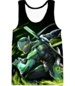 Overwatch Supercool Ninja Cyborg Genji Hoodie - Tank Top