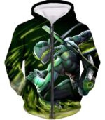 Overwatch Supercool Ninja Cyborg Genji Zip Up Hoodie - Zip Up Hoodie