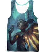 Overwatch Support Hero Mercy Hoodie - Overwatch Hoodie - Tank Top