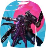 Overwatch Talon Affiliated Fighters Reaper And Widowmaker Hoodie - Sweatshirt