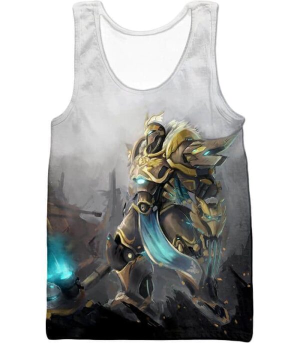 Overwatch Tank Fighter Reinhardt Hoodie - Overwatch Hoodie - Tank Top