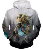 Overwatch Tank Fighter Reinhardt Zip Up Hoodie - Overwatch Hoodie - Hoodie