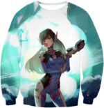 Overwatch Tank Support D.Va Hoodie - Overwatch Hoodie - Sweatshirt