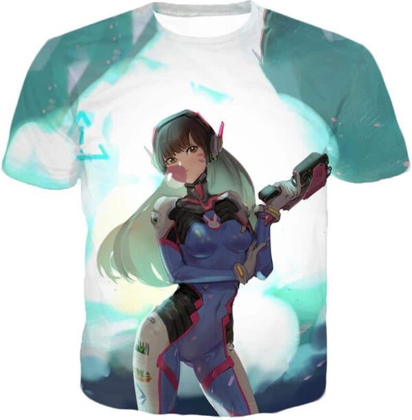 Overwatch Tank Support D.Va Hoodie - Overwatch Hoodie - T-Shirt