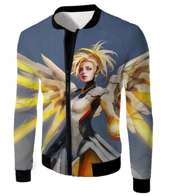 Overwatch Team Healer Flying Mercy Hoodie - Jacket