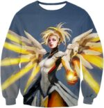 Overwatch Team Healer Flying Mercy Hoodie - Sweatshirt