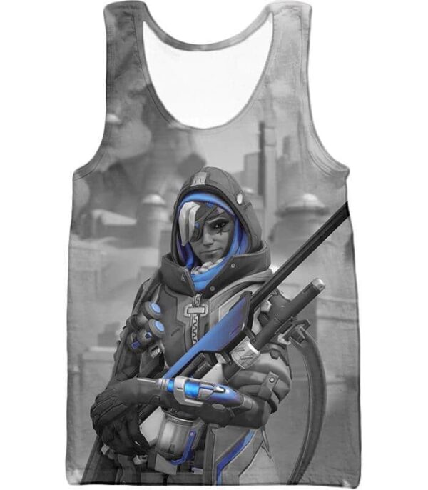 Overwatch Ultimate Sniper Support Hero Ana Hoodie - Overwatch Hoodie - Tank Top