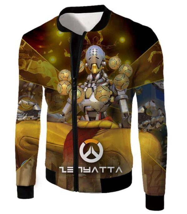 Overwatch Wandering Guru Tekhartha Zenyatta Hoodie - Jacket