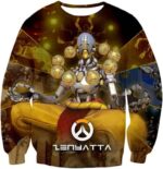 Overwatch Wandering Guru Tekhartha Zenyatta Hoodie - Sweatshirt