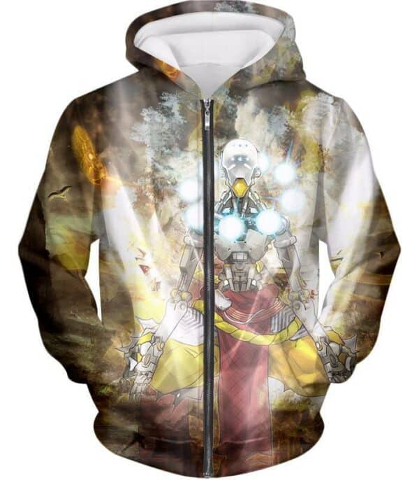 Overwatch Wandering Guru Zenyatta Hoodie - Overwatch Hoodie - Zip Up Hoodie