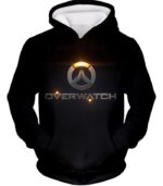 Overwatch Zip Up Hoodie - Overwatch Graphic Black Zip Up Hoodie - Hoodie