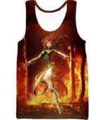 Most Dangerous Hot Villain Dark Phoenix Zip Up Hoodie - Tank Top