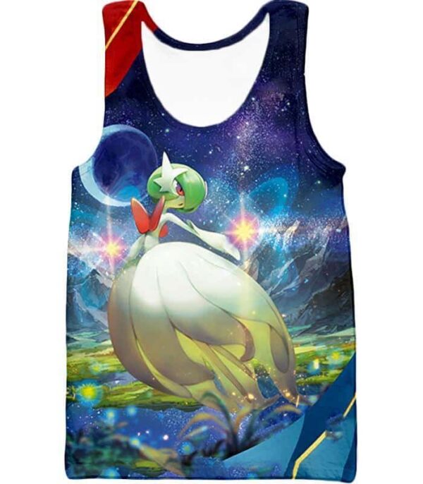 Pokemon Beautiful Psychic Fairy Pokemon Mega Gardevoir Hoodie - Tank Top