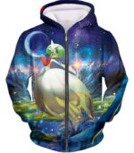 Pokemon Beautiful Psychic Fairy Pokemon Mega Gardevoir Hoodie - Zip Up Hoodie