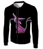 Pokemon Cool Eevee Psychic Evolution Epseon Black Hoodie  - Pokemon Hoodie - Jacket