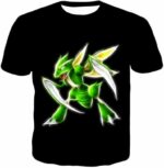 Pokemon Flying Bug Type Pokemon Scyther Cool Black Hoodie  - Pokemon Hoodie - T-Shirt