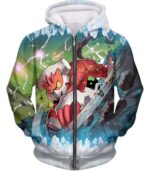 Pokemon Force Of Nature Landorus Therian Forme Hoodie - Zip Up Hoodie