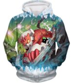 Pokemon Force Of Nature Landorus Therian Forme Zip Up Hoodie - Hoodie