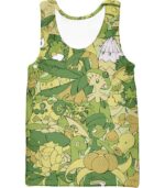 Pokemon Hoodie - Grass Type Pokemons Hoodie - Tank Top