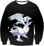 Pokemon Hoodie - Pokemon Black And White Legendary Pokemon Reshiram Cool Black Hoodie - Sweatshirt