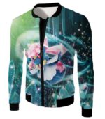 Pokemon Hoodie - Pokemon Cool Fairy Rock Type Pokemon Diancie Hoodie - Jacket