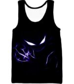 Pokemon Hoodie - Pokemon Cool Ghost Type Pokemon Haunter Black Hoodie - Tank Top