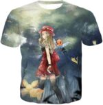 Pokemon Hoodie - Pokemon Cute Pokemon X And Y Performer And Trainer Serena Cool Hoodie - T-Shirt