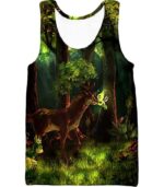 Pokemon Hoodie - Pokemon Fairy Of The Forest Grass Psychic Type Pokemon Celebi Cute Hoodie - Tank Top