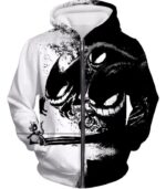 Pokemon Hoodie - Pokemon Ghost Pokemon Trio Haunter Gengar And Ghastly Cool Hoodie - Zip Up Hoodie