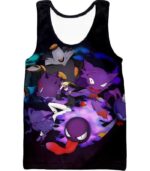 Pokemon Hoodie - Pokemon Ghost Type Anime Hoodie - Tank Top