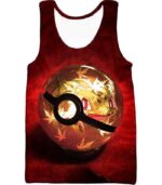 Pokemon Hoodie - Pokemon Grass Pokemon Bulbasaur Pokeball Cool Red Hoodie - Tank Top