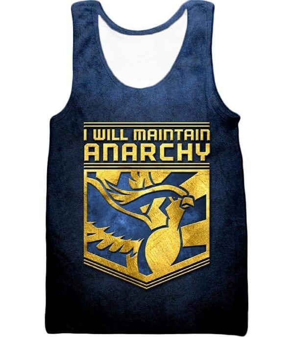 Pokemon Hoodie - Pokemon I Will Maintain Anarchy Pokemon Promo Quote Cool Hoodie - Tank Top