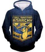 Pokemon Hoodie - Pokemon I Will Maintain Anarchy Pokemon Promo Quote Cool Hoodie