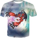 Pokemon Hoodie - Pokemon Legendary Dark Flying Pokemon Yveltal Hoodie - T-Shirt