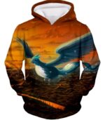 Pokemon Hoodie - Pokemon Mystic Flying Ice Pokemon Articuno Beautiful Hoodie - Hoodie