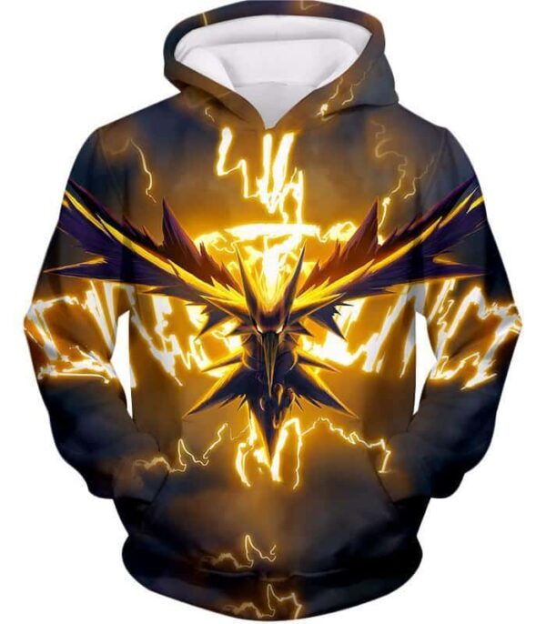 Pokemon Hoodie -  Pokemon Zapdos Graphic Hoodie