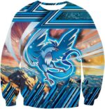 Pokemon Ice Flying Mystic Pokemon Articuno Hoodie - Sweatshirt