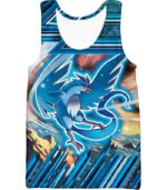 Pokemon Ice Flying Mystic Pokemon Articuno Hoodie - Tank Top