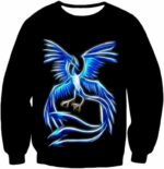 Pokemon Legendary Mysitic Pokemon Articuno FR Cool Black Hoodie  - Pokemon Hoodie - Sweatshirt