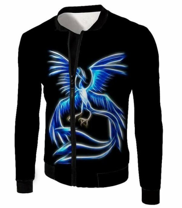 Pokemon Legendary Mysitic Pokemon Articuno FR Cool Black Hoodie  - Pokemon Hoodie - Jacket