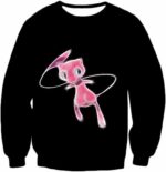 Pokemon Legendary Psychic Pokemon Mew Black Hoodie  - Pokemon Hoodie - Sweatshirt