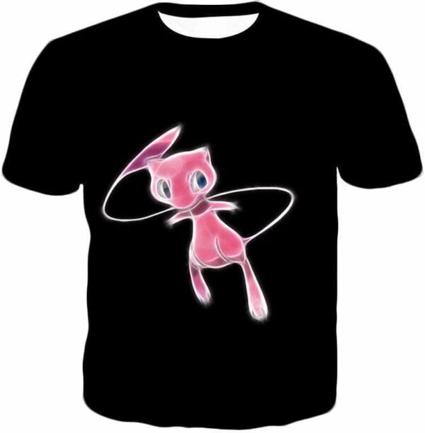 Pokemon Legendary Psychic Pokemon Mew Black Hoodie  - Pokemon Hoodie - T-Shirt