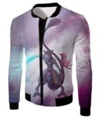 Pokemon Legendary Psychic Pokemons Mew X Mewto White Hoodie - Jacket