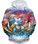 Pokemon Powerful Dragon Ice Type White Kyurem Super Hoodie - Hoodie