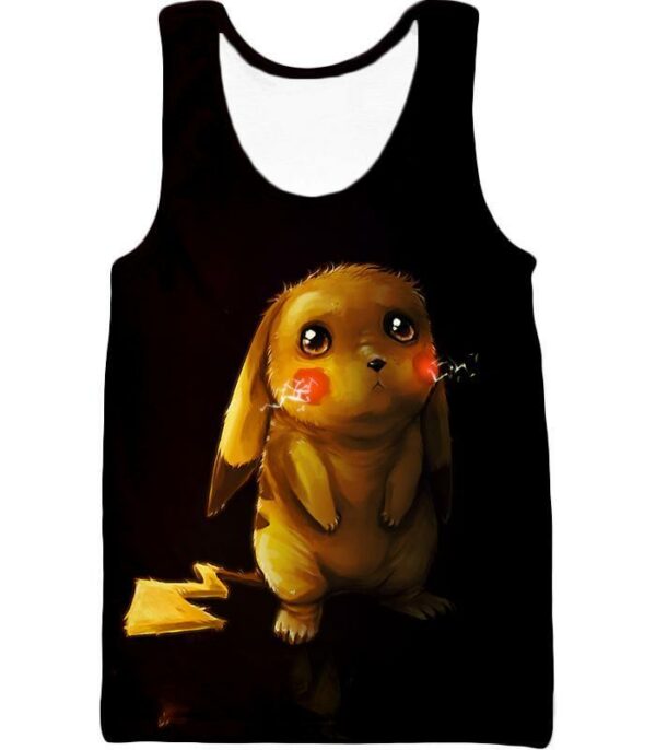 Pokemon Psychic Pokemon Mewto Black Hoodie - Tank Top